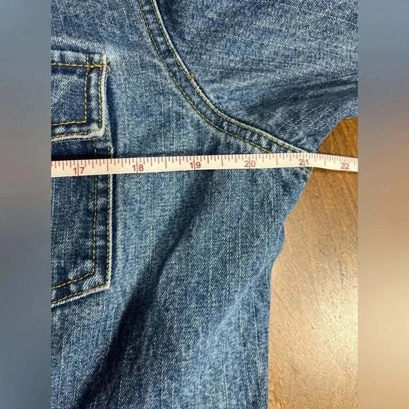 Vintage Arizona Jeans Zip-up Jean Jacket - Picture 4 of 6